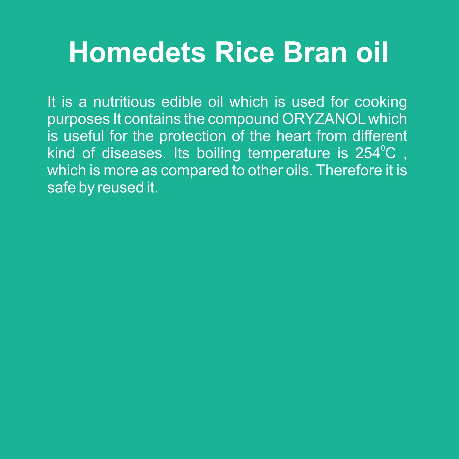 Rice Bran oil