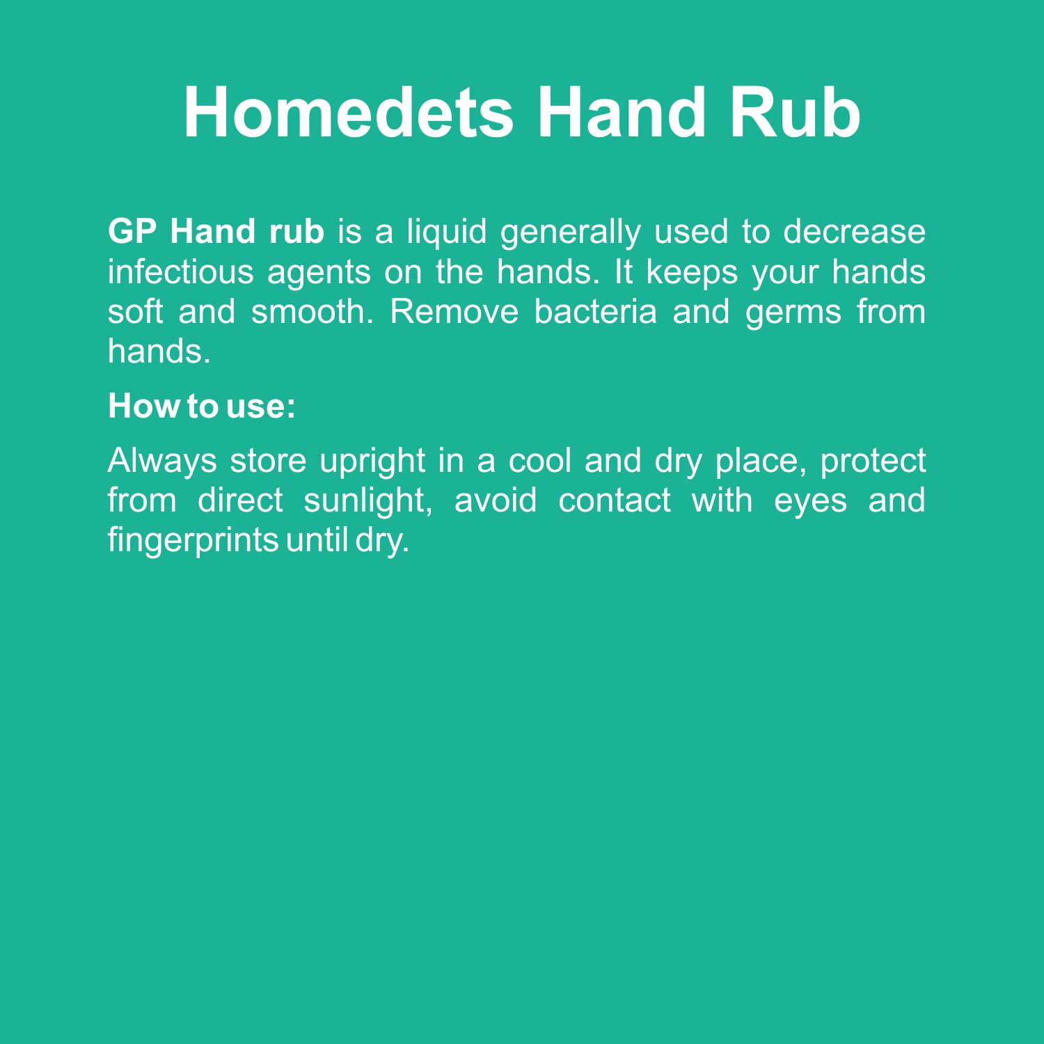 Hand Rub 