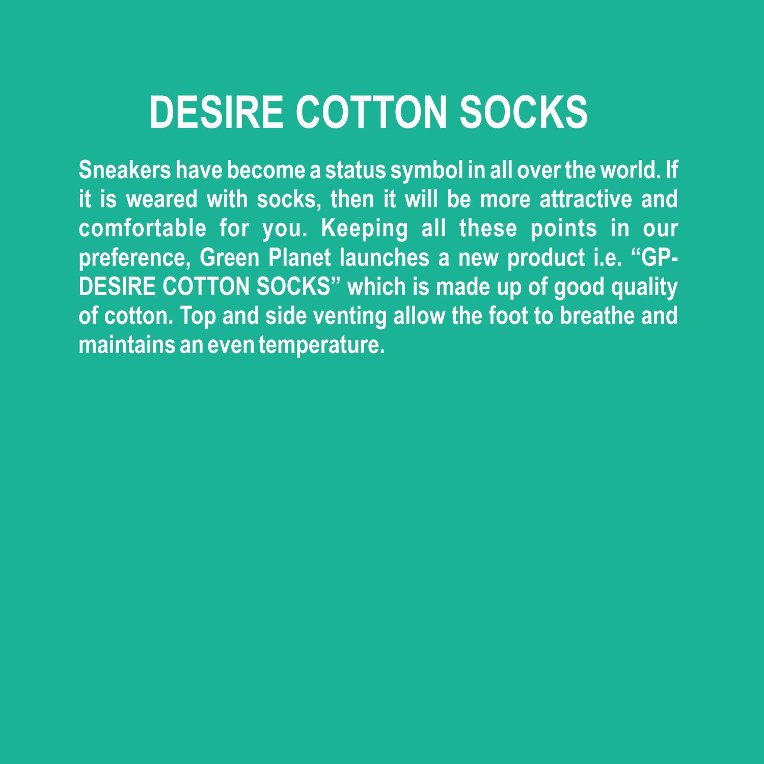 Desire Cotton socks 